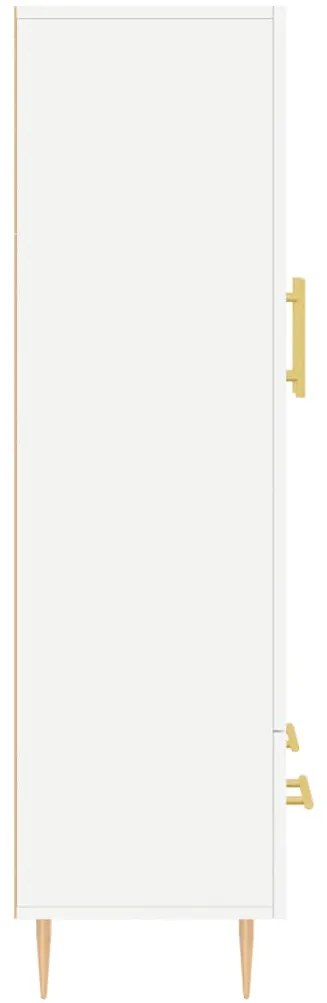 Aparador alto 69,5x31x115 cm derivados de madeira branco