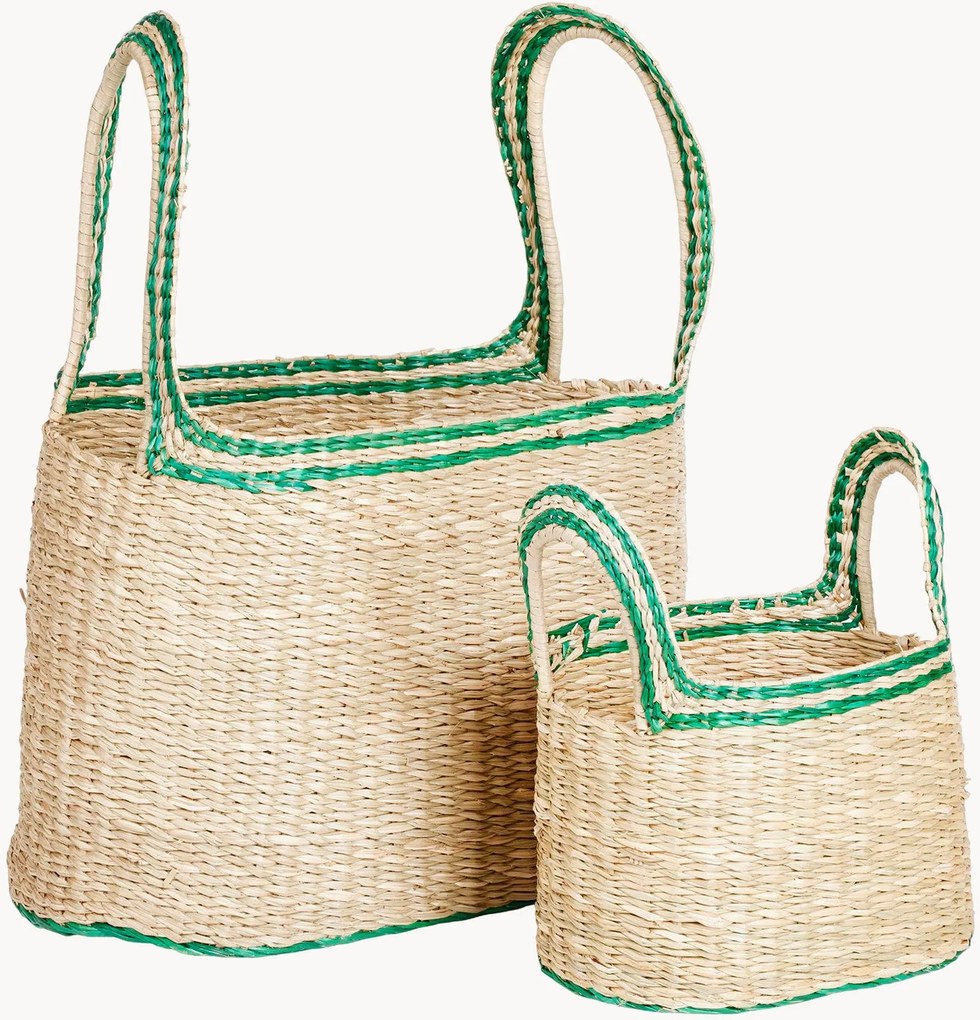 Cestos de erva marinha Lykke, conjunto de 2