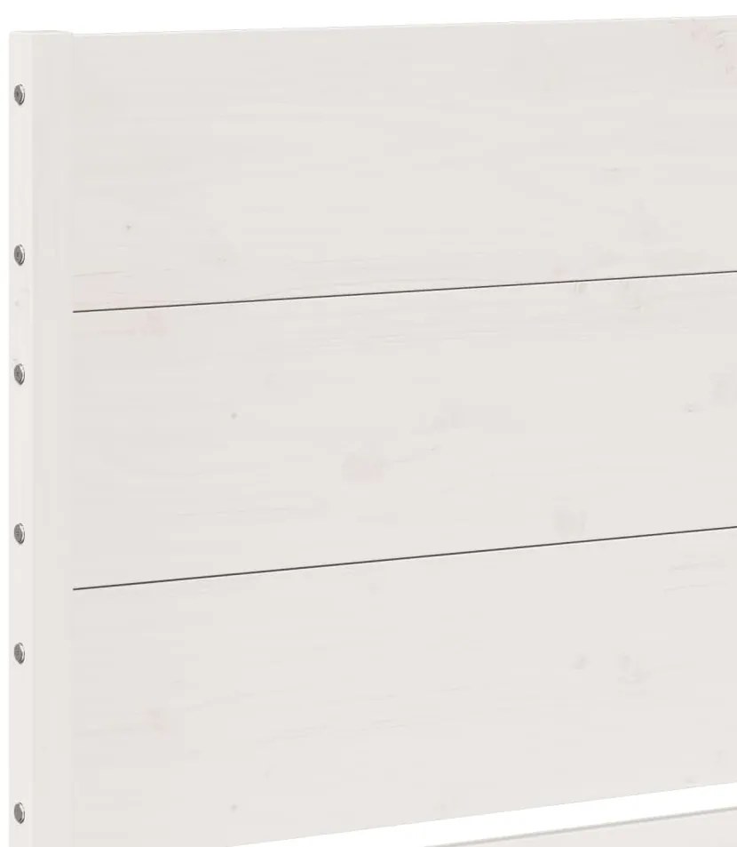 Cama extra longa sem colchão 100x220 cm madeira maciça