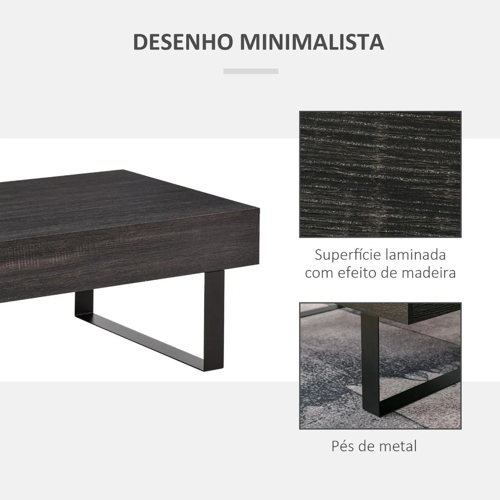 Mesa de Centro Night - Design Moderno