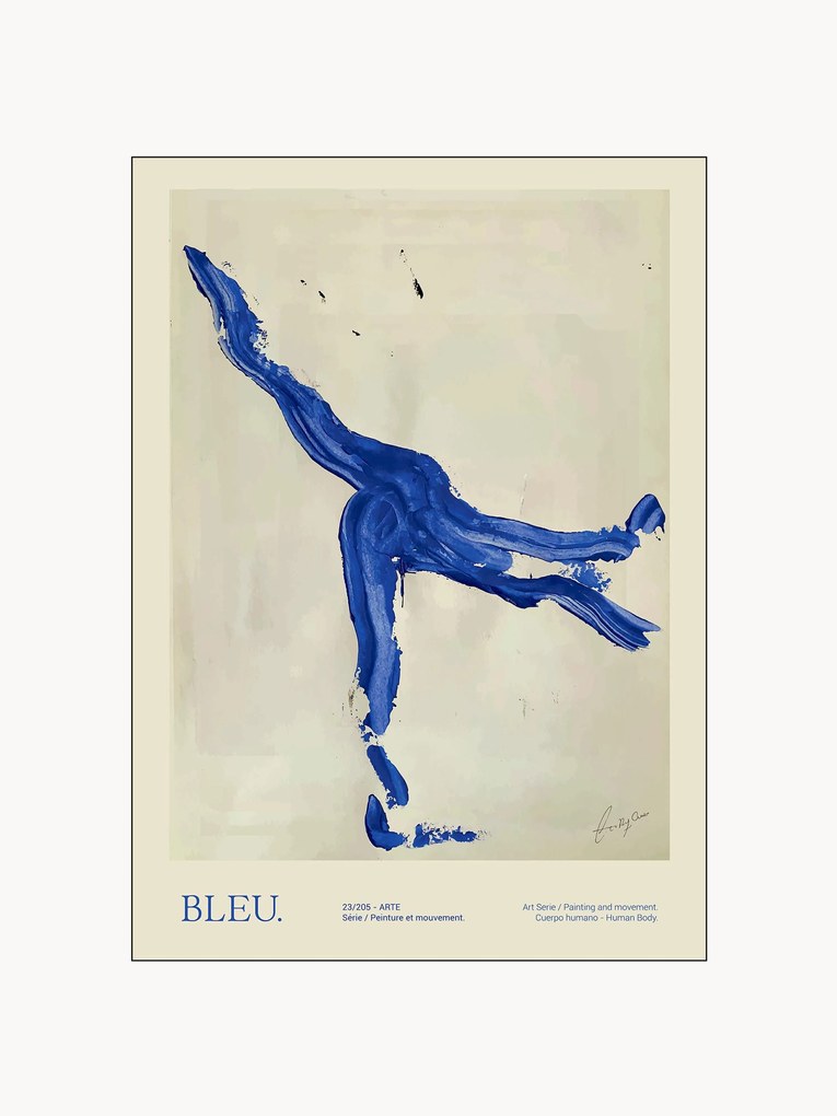 Póster Bleu