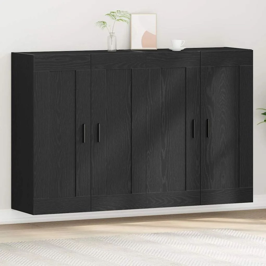 vidaXL Estante de Parede 2 pcs carvalho artisiano 160 x 34 x 90 cm