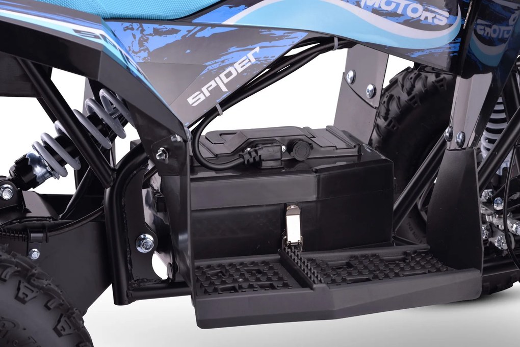 Moto 4 elétrica para crianças Motors SPIDER 1000W Azul