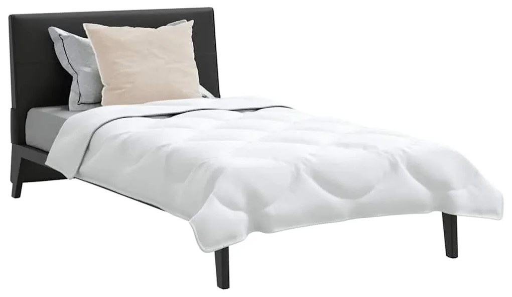 Edredão com travesseiro 2 pcs Branco 135 x 220 cm Microfibra