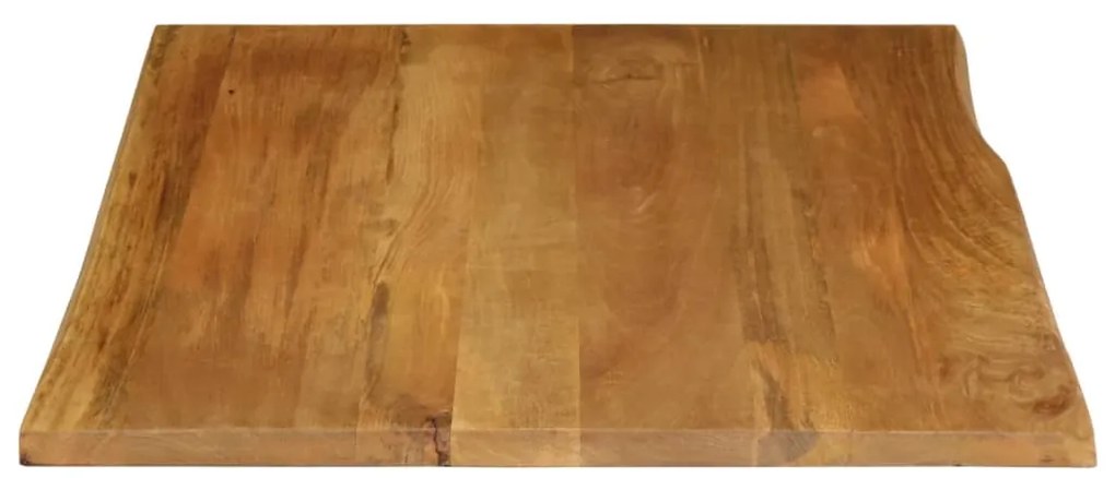 Tampo de mesa c/ borda viva 100x80x2,5 cm mangueira maciça