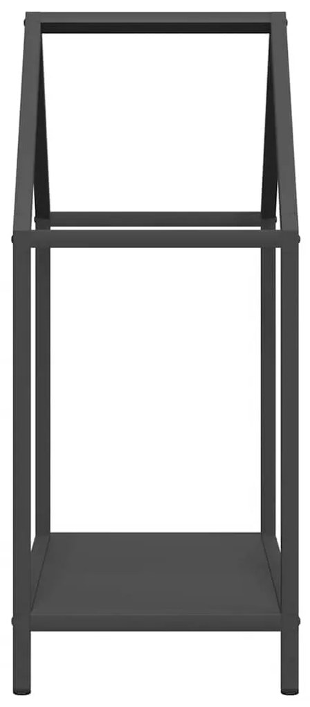 Suporte para lenha 40x25x60 cm aço laminado a frio preto