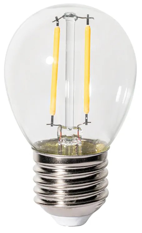 Conjunto de 5 E27 dimbare LED lamp P45 helder glas 3W 250 lm 3000K