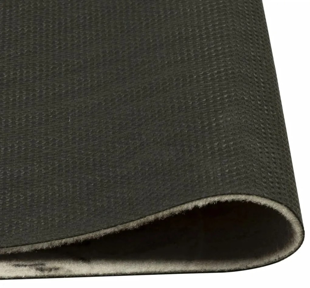 Tapete de cozinha lavável 60x180 cm veludo padrão café castanho