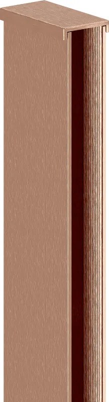 Mexen barra de parede para parede de duche 8 mm, cobre escovado - 800-00-65