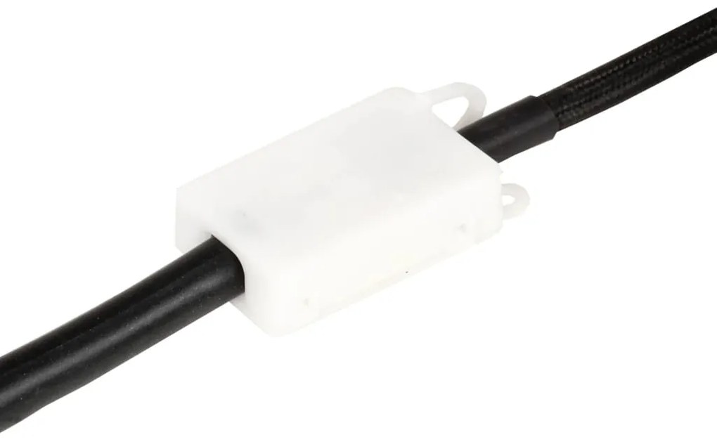 Candeeiro suspenso industrial redondo 25 W 40 cm E27 branco