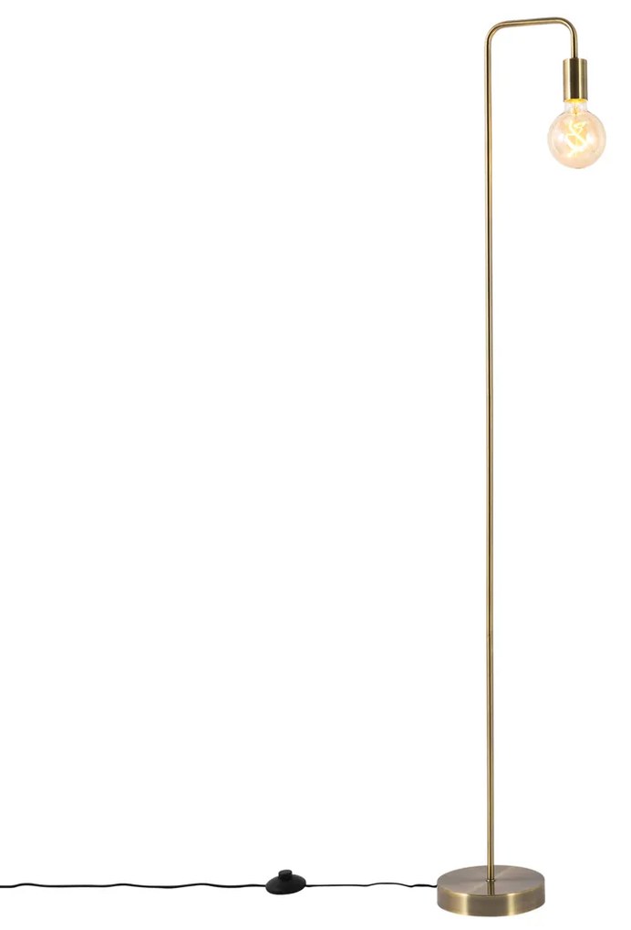 Candeeiro de pé moderno bronze - Facil