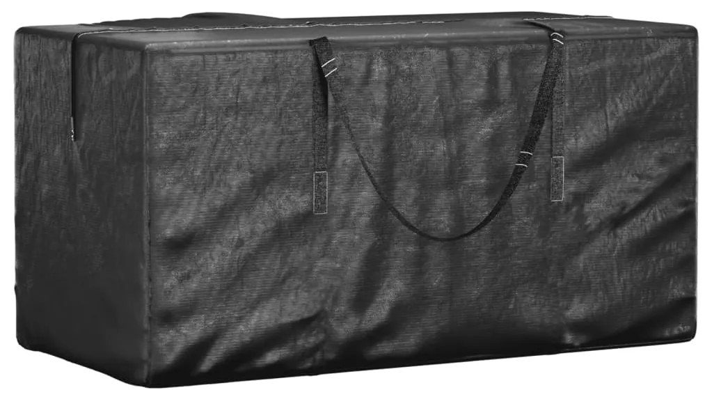 Saco de arrumação p/ árvore Natal 150x75x75cm polietileno preto