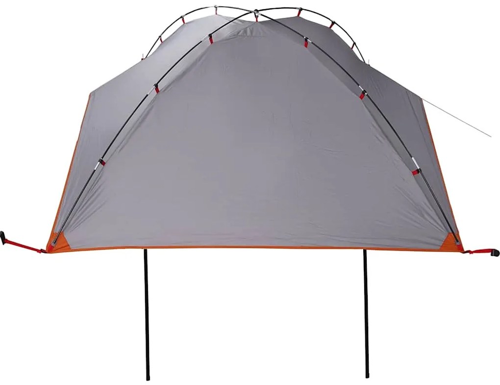 Tenda de carro impermeável cinzento e laranja