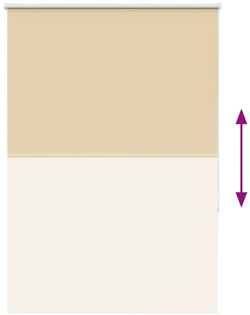 Persiana de enrolar 90x175 cm largura tecido 90,7 cm poliéster