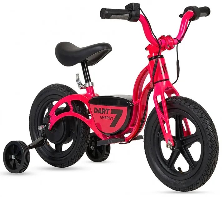 Bicicleta eléctrica Infantil 20V 4AH DART 7 - 4 a 7 anos Vermelha