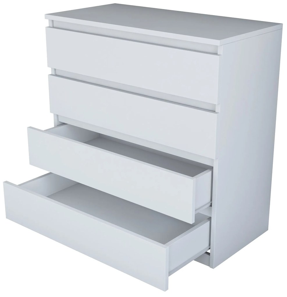 Cômoda BE102 – Branco – 80x97,8x47 cm