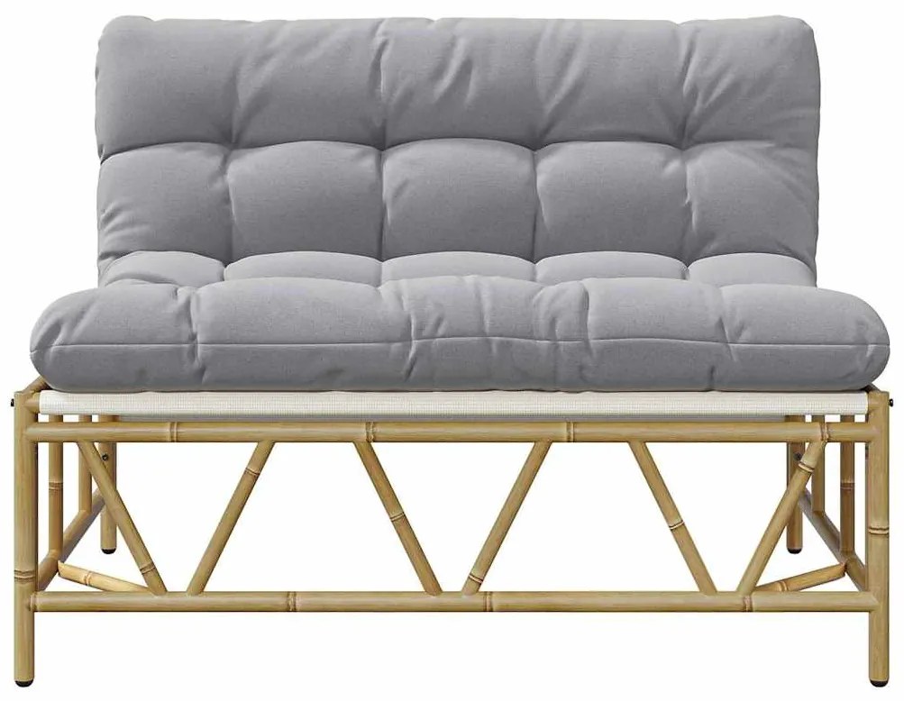 Banco de Jardim com Almofada Cinzeto 110 x 80 x 71 cm Aço