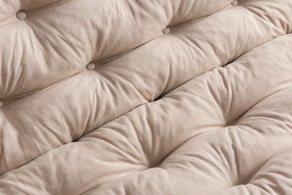 Sofá-Cama 3 Lugares Renge – Creme – 200x92x82 cm