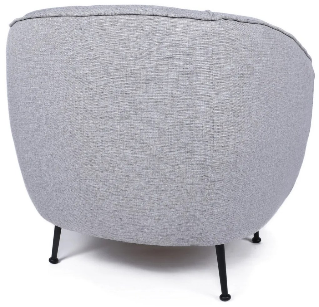 Cadeirão Piccoli – Cinzento Claro – 83x72x75 cm