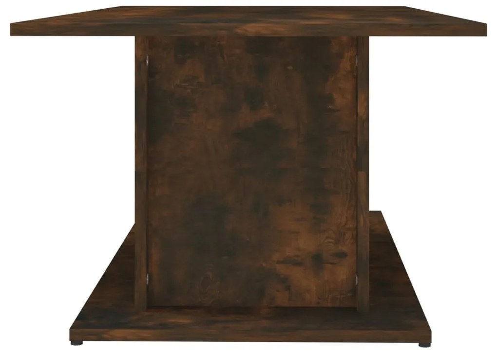 Mesa de centro 102x55,5x40 cm derivados madeira carvalho fumado