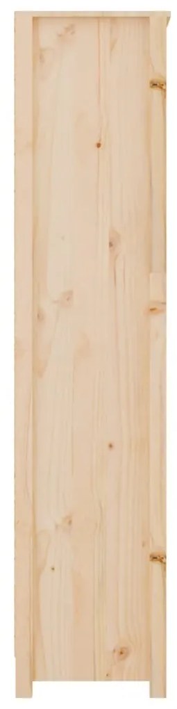 Estante 80x35x154 cm madeira de pinho maciça