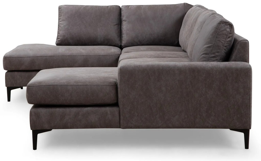Sofá de Canto Porto Corner – Antracite – 200 cm x 314 cm x 155 cm