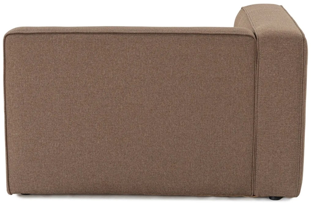 Sofá de 1 Lugar Mora – Castanho – 110x69x90 cm