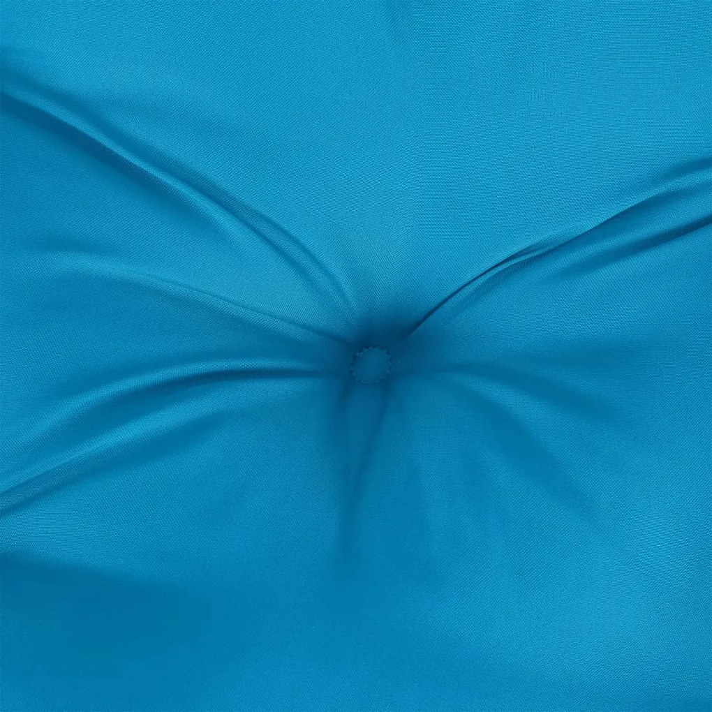 Almofadão para paletes 50x40x12 cm tecido azul