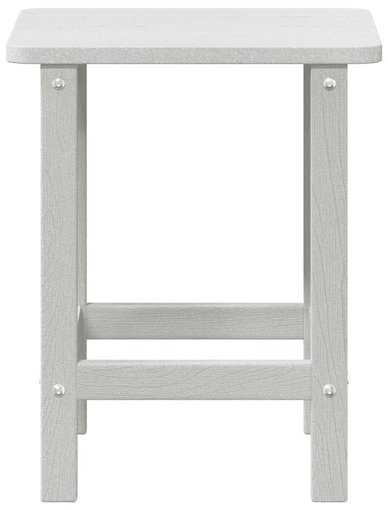 Mesa Lateral Adirondack Branca 38x38x45 cm HDPE