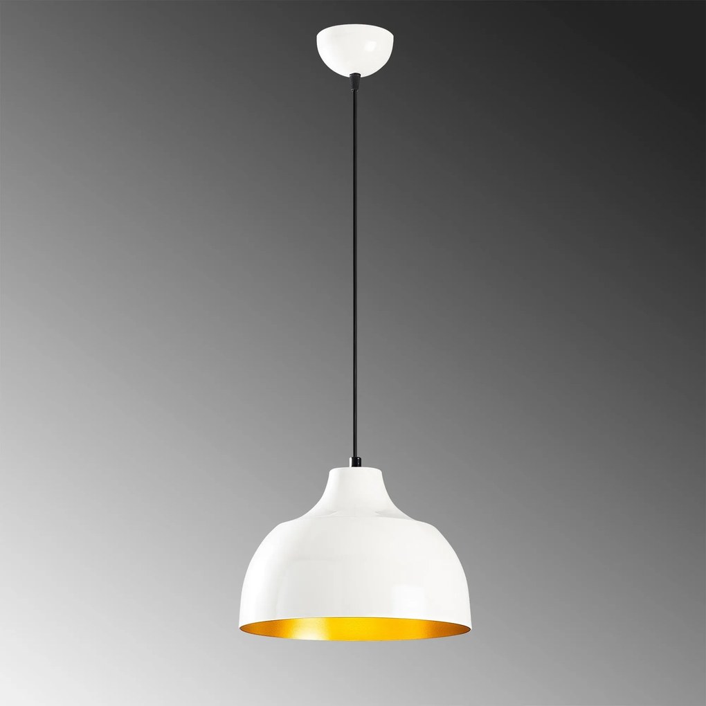 Chandelier Berceste – Ouro – 31 x 31 cm