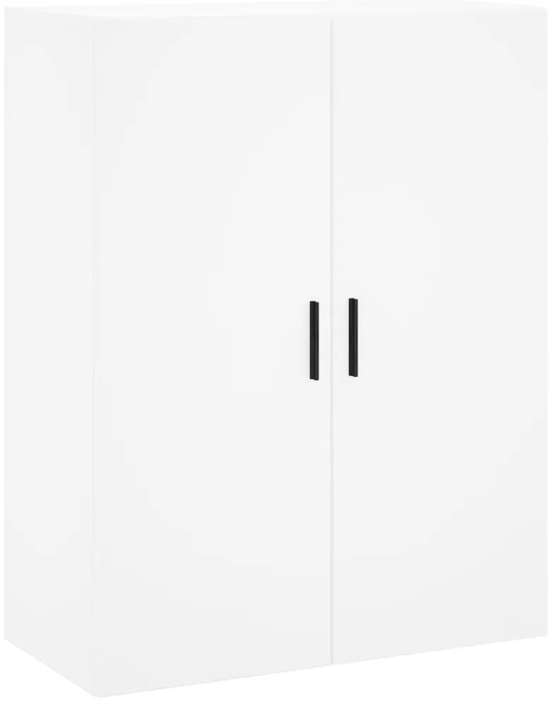Armário alto 69,5x34x180 cm derivados de madeira branco