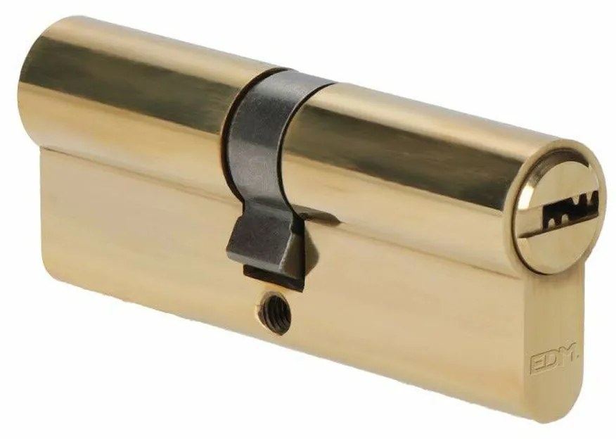 Cilindro EDM r15 Europeu Leva comprida Dourado Latão (80 mm)