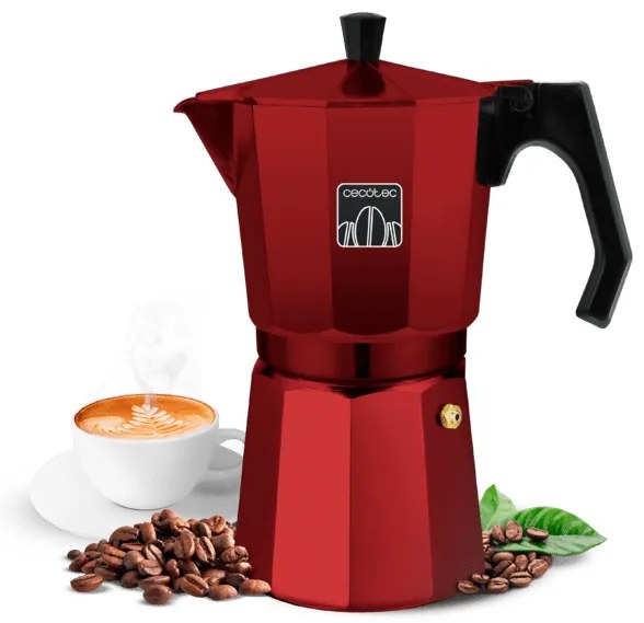 Cafeteira italiana de alumínio Mokclassic 1200 Red