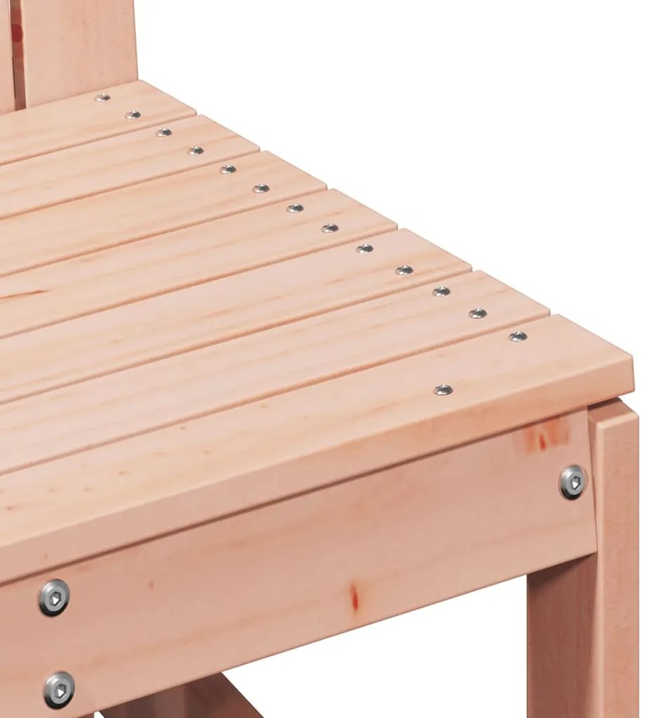 3 pcs conjunto lounge de jardim madeira de douglas maciça