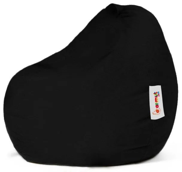 Pufe de Jardim Premium Kids – Preto – 60x60x25 cm | Tribo Home