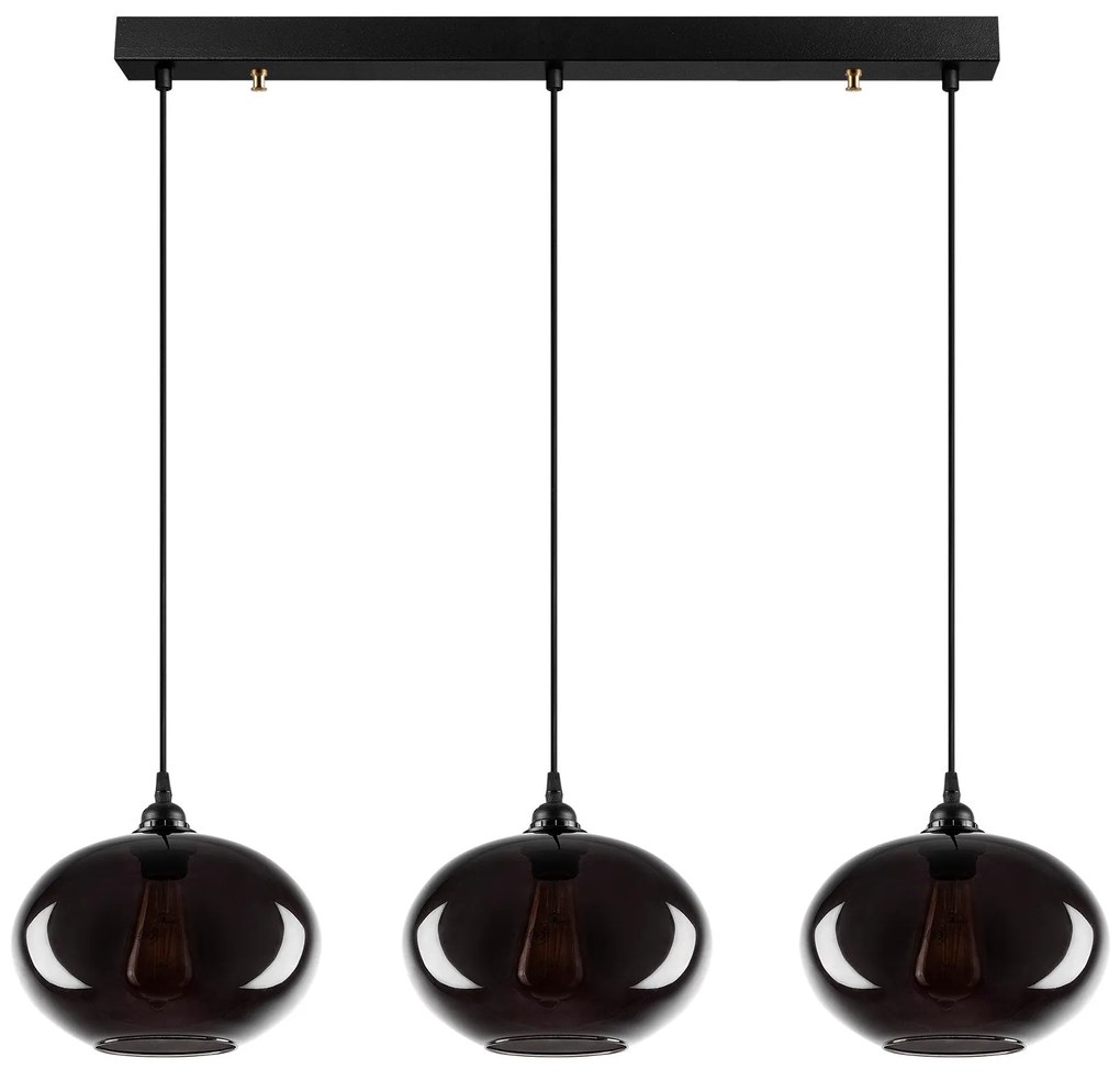 Chandelier Smoked – Fume – 97 x 97 cm