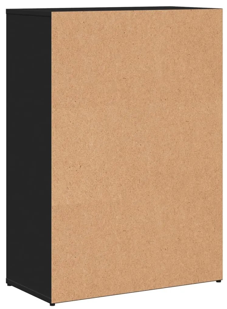 Aparador 60 x 30 x 84 cm derivados de madeira preto