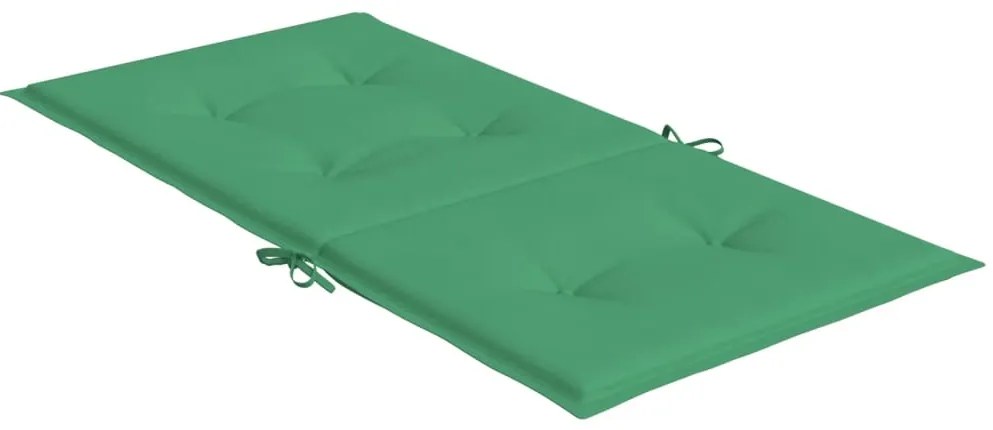 Almofadões lombares p/ cadeiras de jardim 2pcs oxford verde