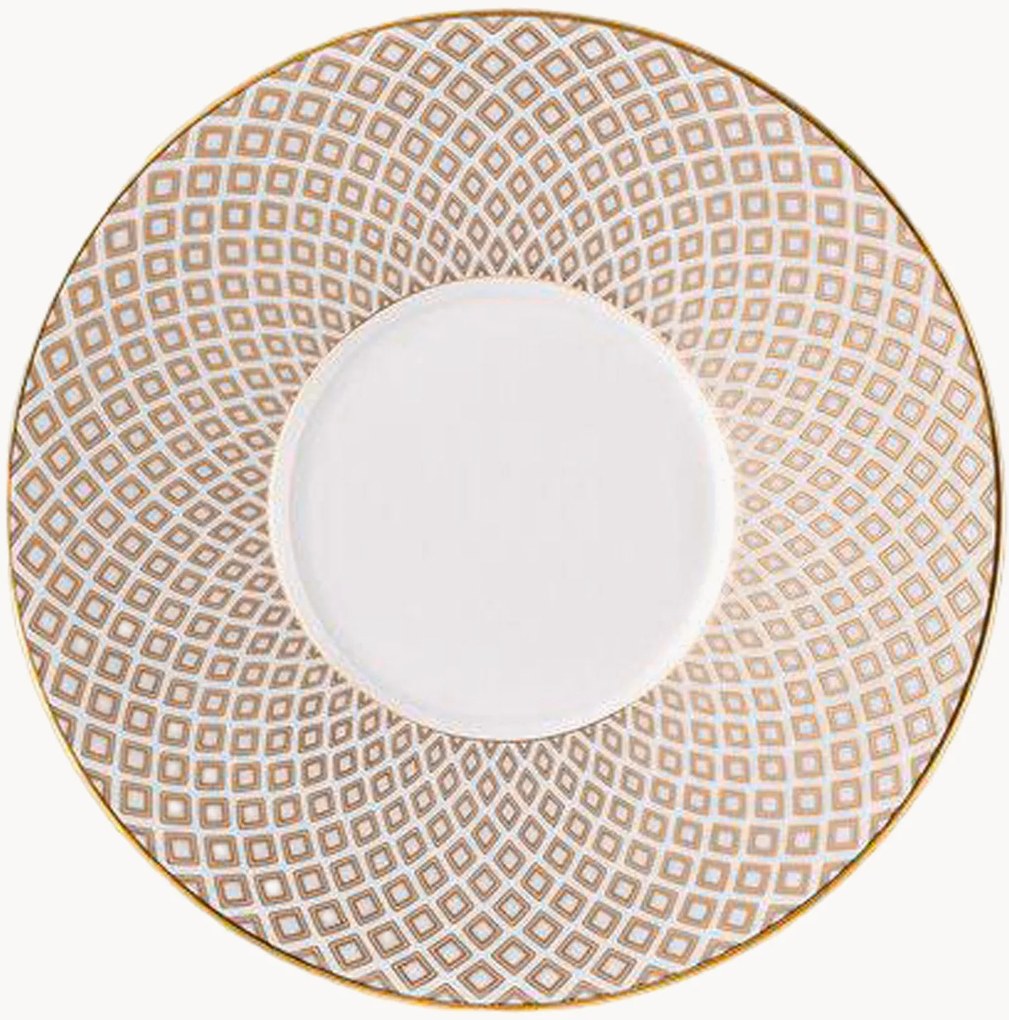 Pires de chávenas de café em porcelana Francis Carreau, conjunto de 6