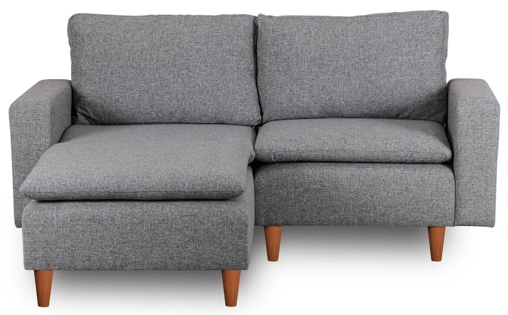 Sofá de Canto Lungo – Cinzento Claro – 180 cm