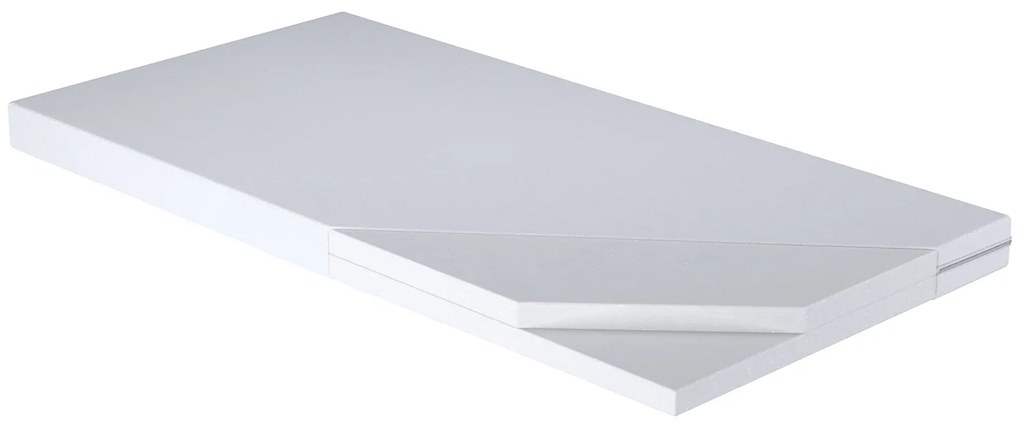 Cama infantil escavadora Luk 160x80 com gaveta branca - colchão e estrado incluído
