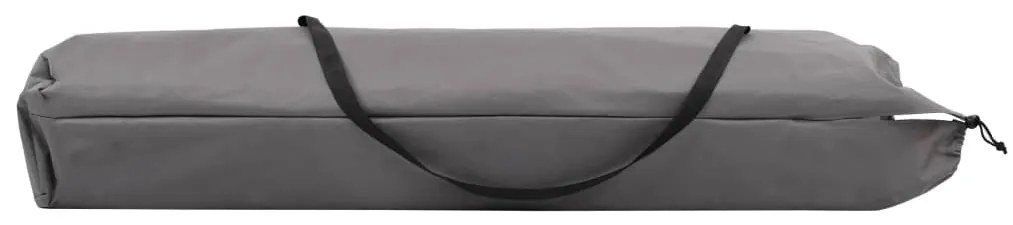 Espreguiçadeira/cama dobrável para 2 pessoas aço cinzento