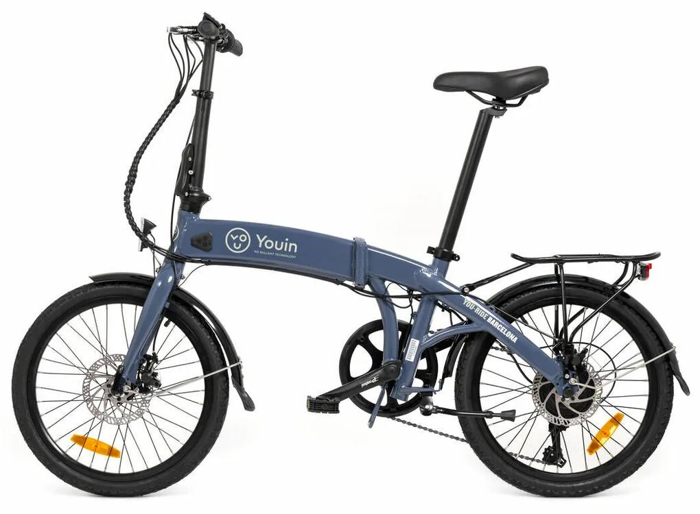 Bicicleta Elétrica Youin BK1300 YOU-RIDE-BARCELONA 250 W 25 km/h Cinzento Azul 20"