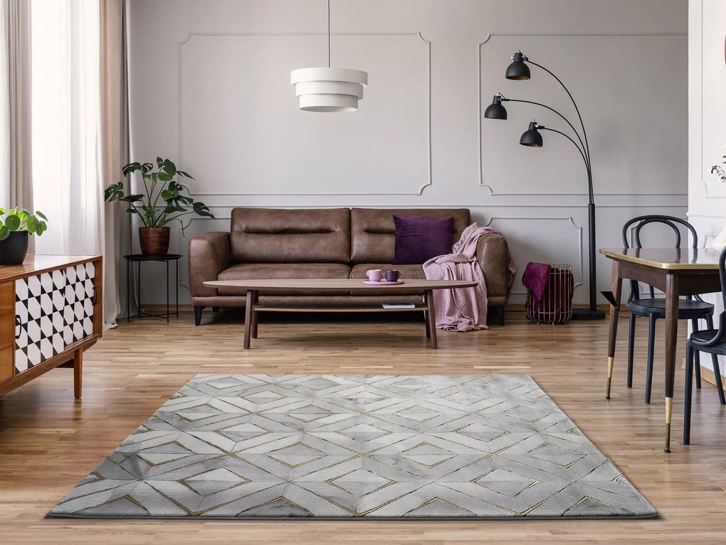 NORAH 23374-14 Cinza - 160x230cm