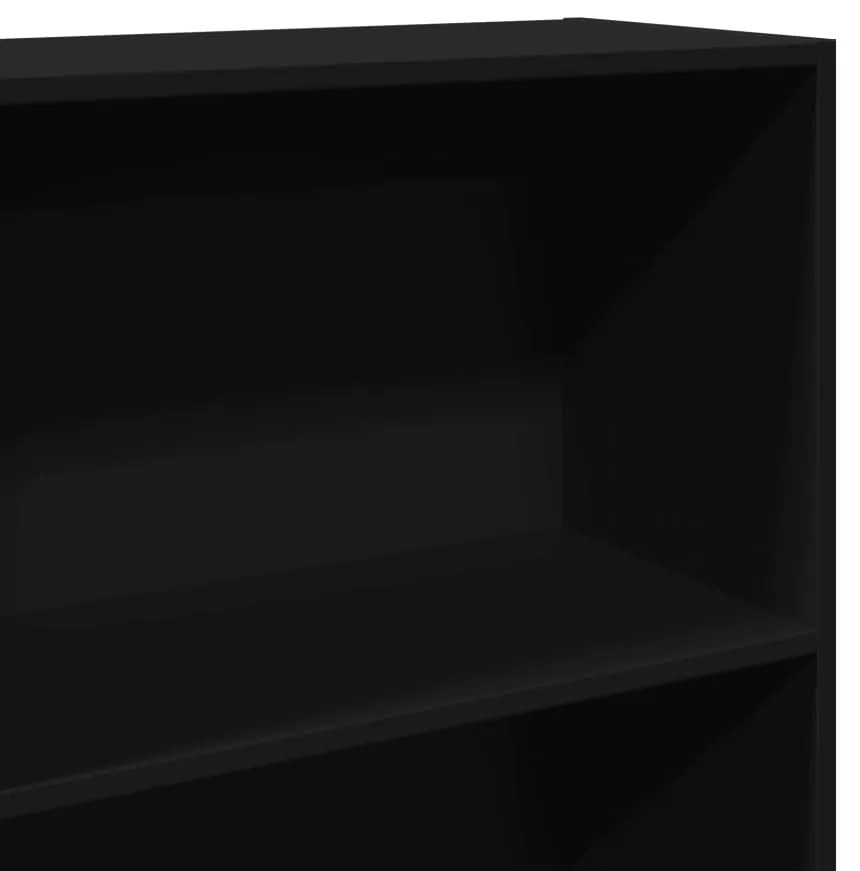 Estante 60x30x189 cm derivados de madeira preto