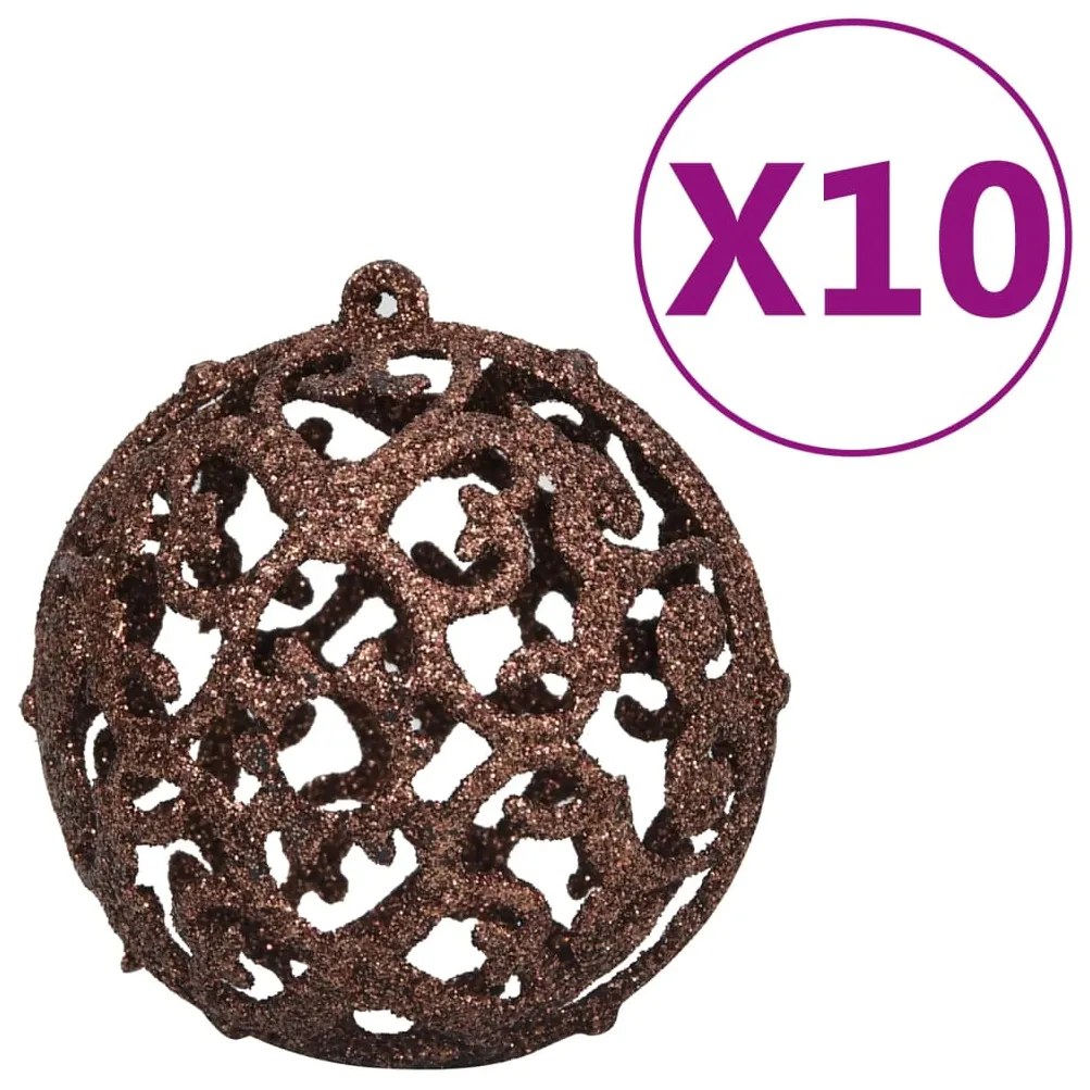 Árvore de Natal de 210cm com 300 Luzes LED,  120 Bolas, 1 Pico e Efeit