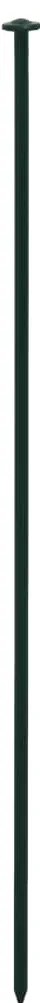 Conj. painéis de vedação arqueados p/ jardim 77,3x26 cm verde