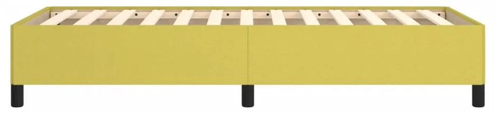 Estrutura de cama 90x190 cm tecido verde