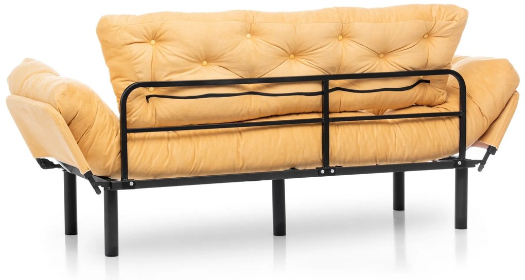 Conjunto de Mesas de Apoio Stil Metal Ferforje – Creme e Preto – 46x62