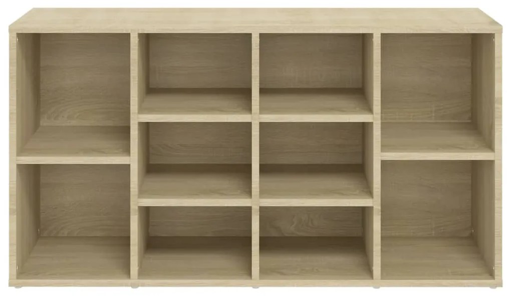 Sapateira 103x30x54,5 cm contraplacado carvalho sonoma